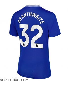 Billige Fotballdrakt Everton Jarrad Branthwaite #32 Replika Hjemmedrakt Dame 2024-25 Kortermet